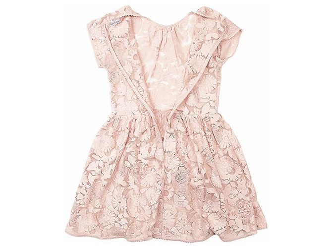 Besticktes Tüllkleid RED VALENTINO Beige - Ansicht 5