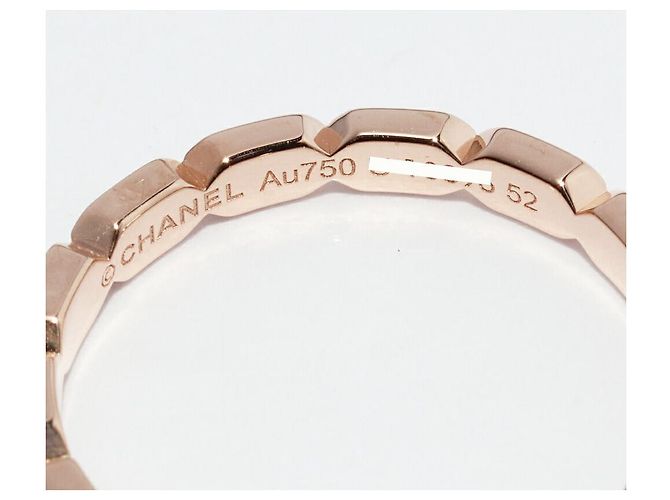 Anello Chanel Première Promesse Au750 D'oro - vista 3