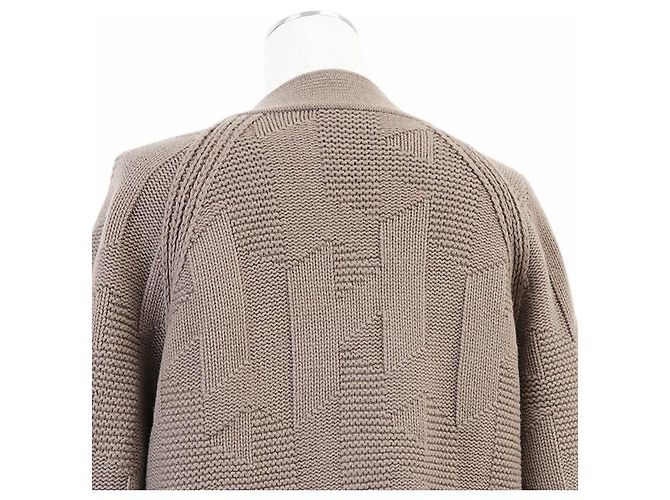Hermès Hermes Wollstrickjacke Braun - Ansicht 6