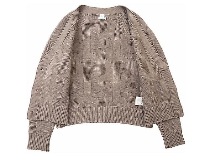 Hermès Hermes Wollstrickjacke Braun - Ansicht 7