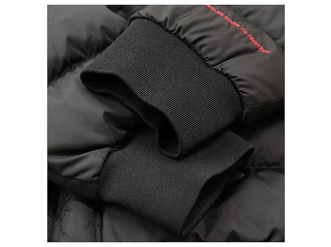 Moncler Nacido para Proteger Chaqueta 2 en 1 de Plumas Econyl GAITE Negro - vista 7