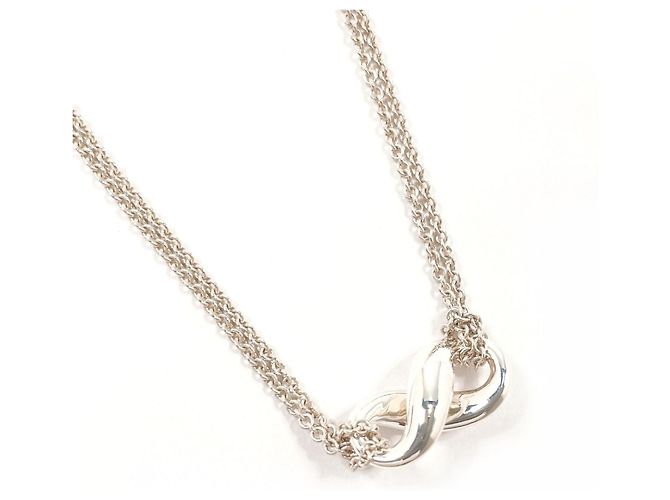 Tiffany & Co Collar Infinity Tiffany Plata - vista 2