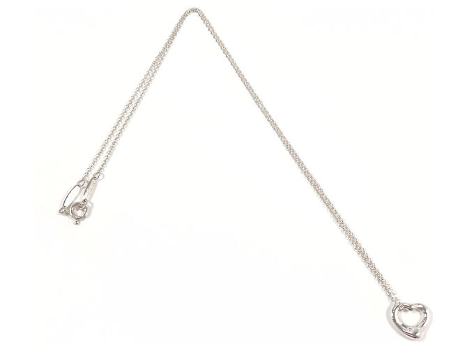 Tiffany & Co Collana Tiffany Open Heart Elsa Peretti Argento - vista 3