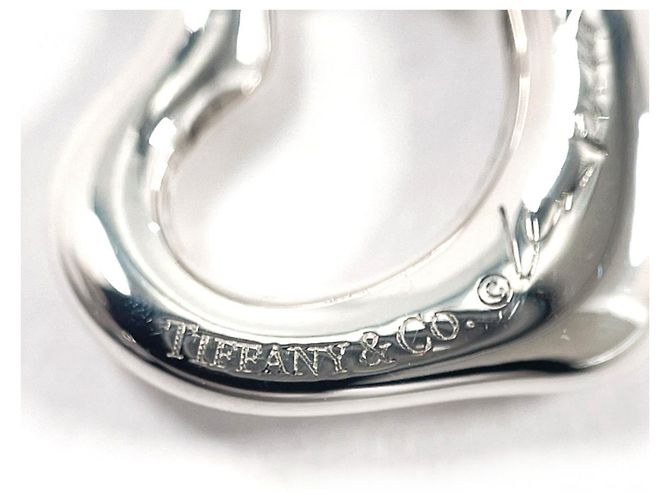 Tiffany & Co Collana Tiffany Open Heart Elsa Peretti Argento - vista 4