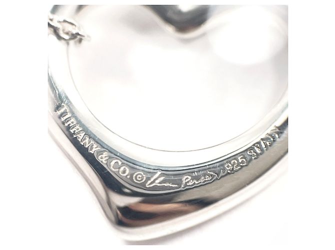 Tiffany & Co Collana Tiffany Open Heart Elsa Peretti Argento - vista 4