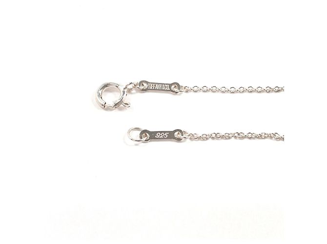 Tiffany & Co Collana Tiffany Open Heart Elsa Peretti Argento - vista 5