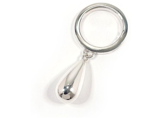 Anello in argento 925 a forma di goccia Gucci - vista 2