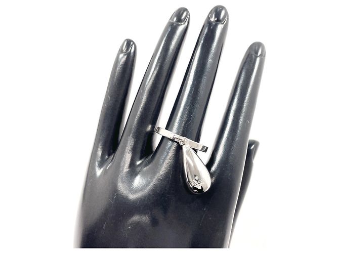 Anello in argento 925 a forma di goccia Gucci - vista 7
