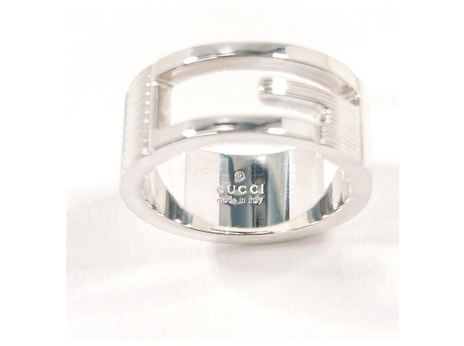 GUCCI Marken G-Ring mit Ausschnitt Silber - Ansicht 3