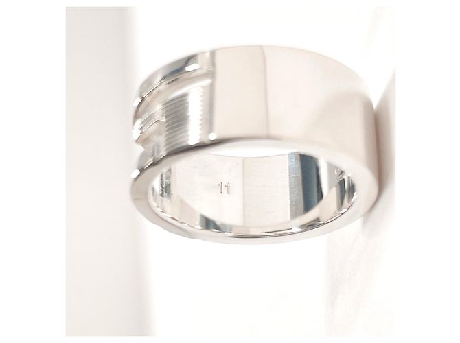 GUCCI Marken G-Ring mit Ausschnitt Silber - Ansicht 5