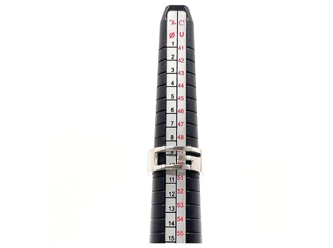 GUCCI Marken G-Ring mit Ausschnitt Silber - Ansicht 6