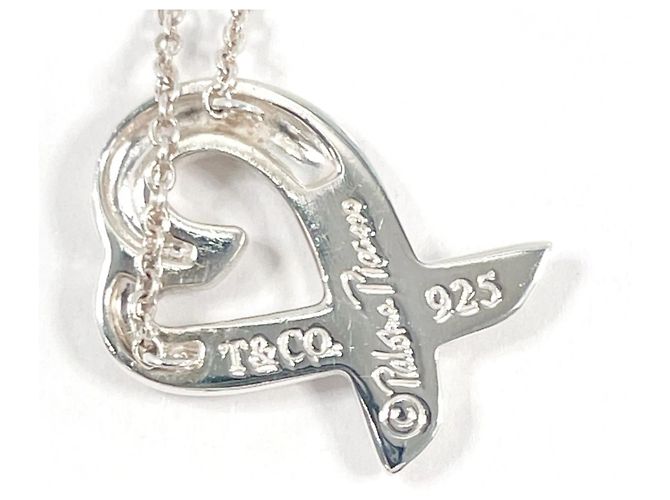 Collana Loving Heart di Paloma Picasso di Tiffany & Co. Argento - vista 4