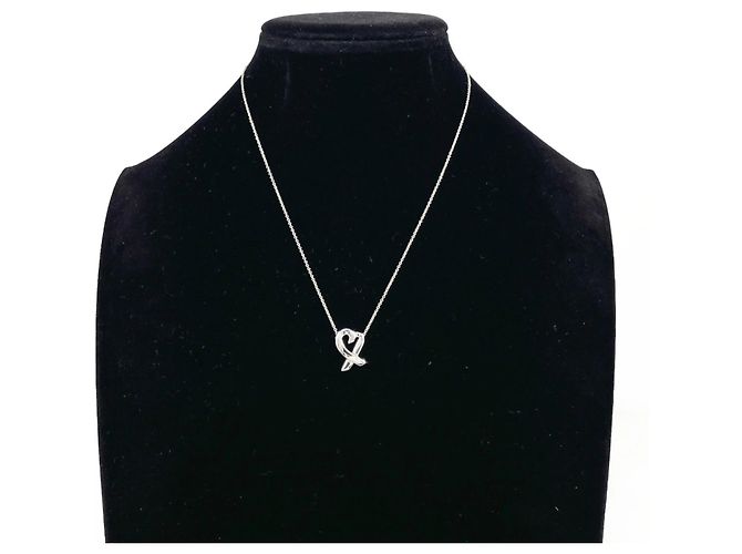Collana Loving Heart di Paloma Picasso di Tiffany & Co. Argento - vista 7