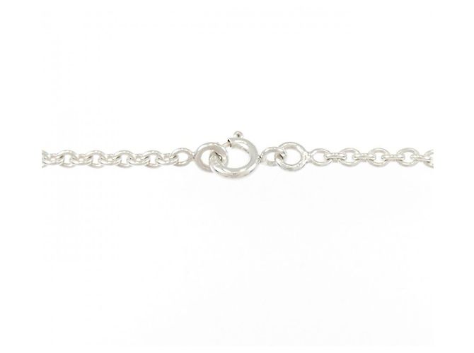 Hermès Collier Hermes en Argent 925 et Or Jaune Au750 Argenté - vue 5
