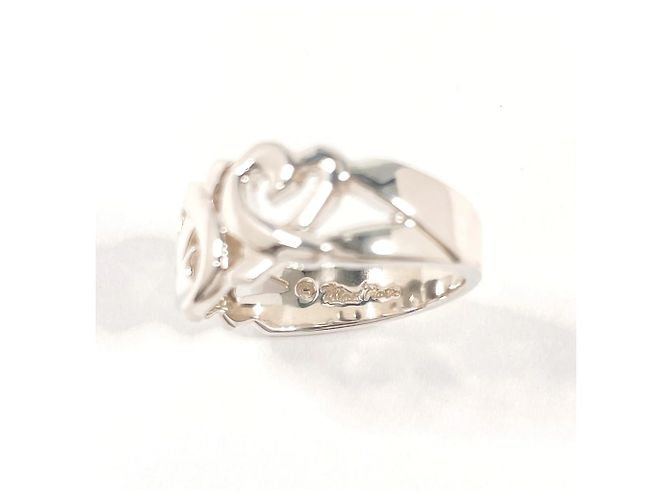 Anello Triplo Cuore Amore Tiffany & Co. in Argento Sterling 925 - vista 4