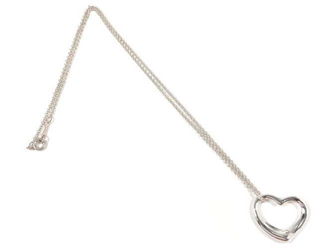 Tiffany & Co Collana Open Heart Elsa Peretti di Tiffany Argento - vista 3