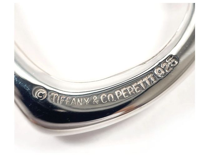 Tiffany & Co Collana Open Heart Elsa Peretti di Tiffany Argento - vista 4
