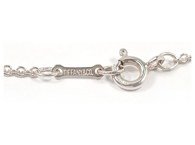 Tiffany & Co Collana Open Heart Elsa Peretti di Tiffany Argento - vista 5