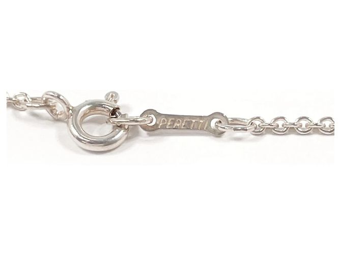 Tiffany & Co Collana Open Heart Elsa Peretti di Tiffany Argento - vista 6