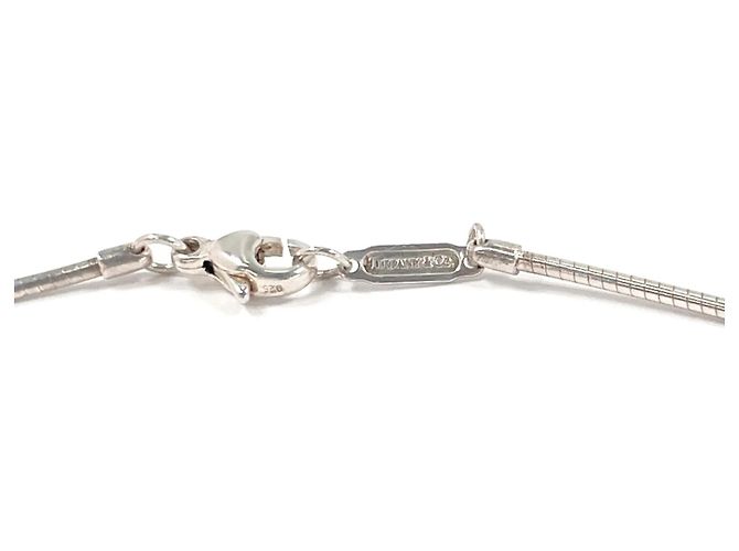 Collana a Cuore Perforato in Argento Sterling Tiffany & Co. - vista 5