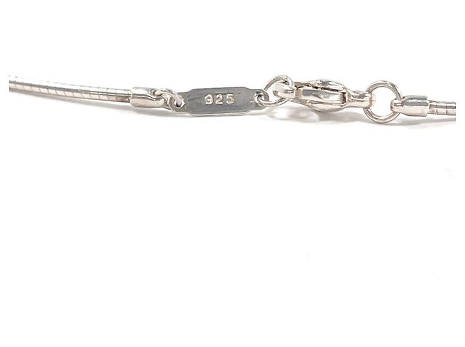 Collana a Cuore Perforato in Argento Sterling Tiffany & Co. - vista 6