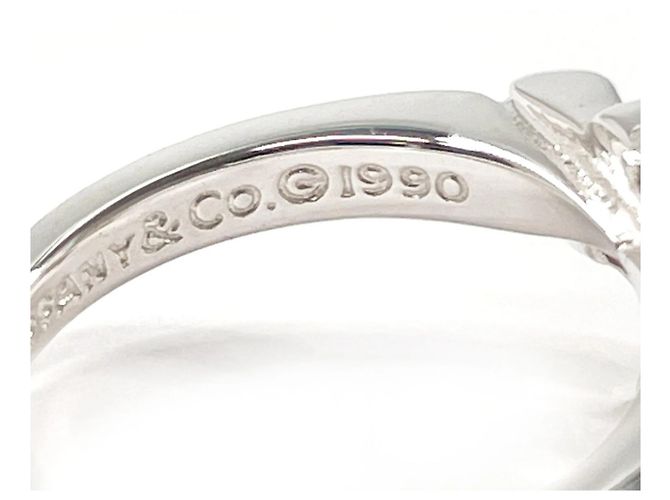 Tiffany & Co Anello Nastro Tiffany in Argento 925 - vista 4
