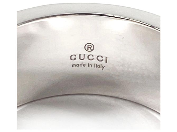GUCCI Marken G-Ring mit Ausschnitt Silber - Ansicht 3