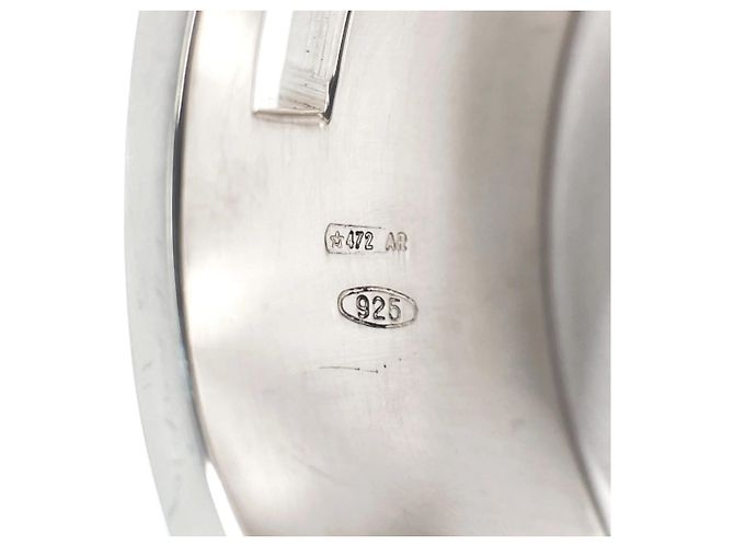 GUCCI Marken G-Ring mit Ausschnitt Silber - Ansicht 4