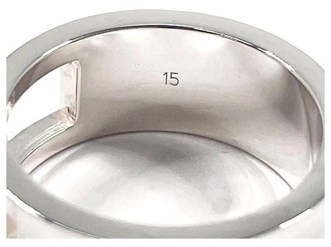 GUCCI Marken G-Ring mit Ausschnitt Silber - Ansicht 5
