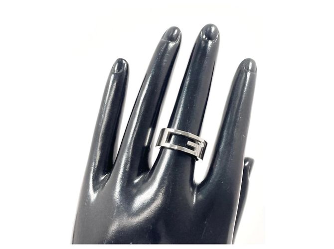 GUCCI Marken G-Ring mit Ausschnitt Silber - Ansicht 8