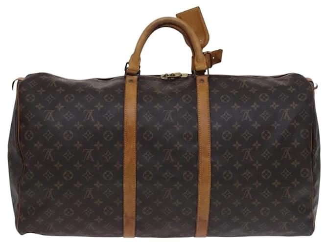 Louis Vuitton Keepall Monogram Canvas 60 Marrone - vista 2