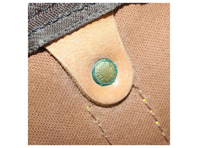 Louis Vuitton Keepall Monogram Canvas 50 Marrone - vista 7