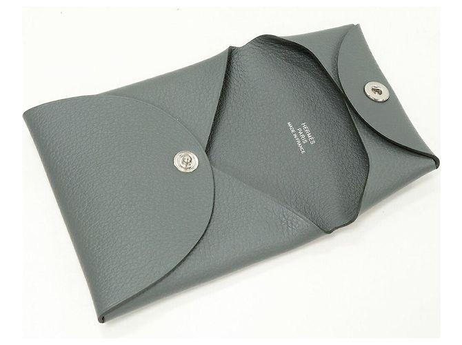Porta-moedas Bastia Evercolor da Hermès Marrom - vista 3