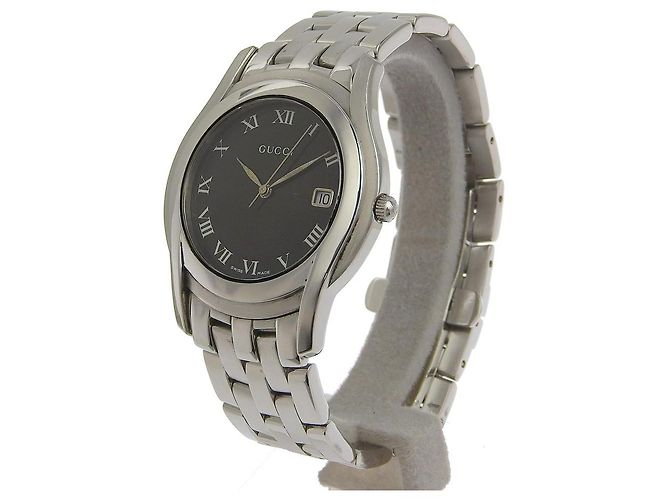 Reloj Gucci de acero inoxidable para hombre Negro - vista 2