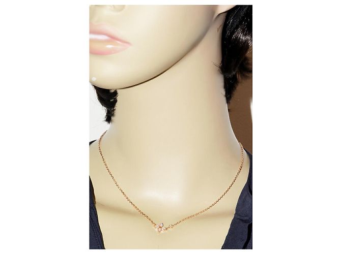 Collana in diamante Idylle Blossom K18PG di Louis Vuitton Rosa - vista 2