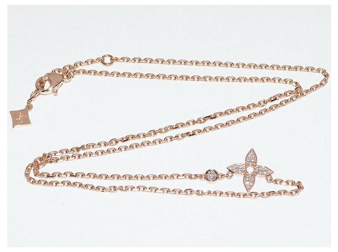 Collana in diamante Idylle Blossom K18PG di Louis Vuitton Rosa - vista 4