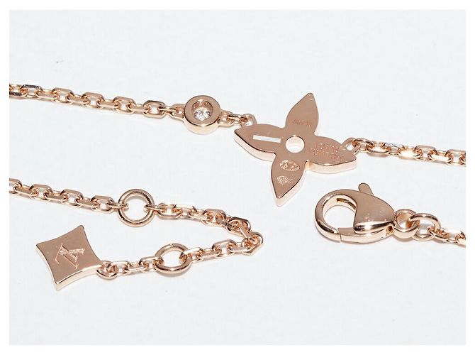 Collana in diamante Idylle Blossom K18PG di Louis Vuitton Rosa - vista 5