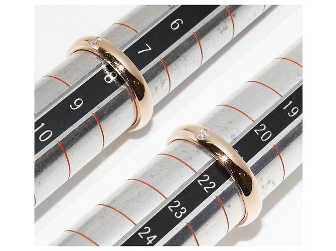Autre Marque De Beers Klassischer K18PG Diamantring Größe 21 Größe 8 Pink - Ansicht 2