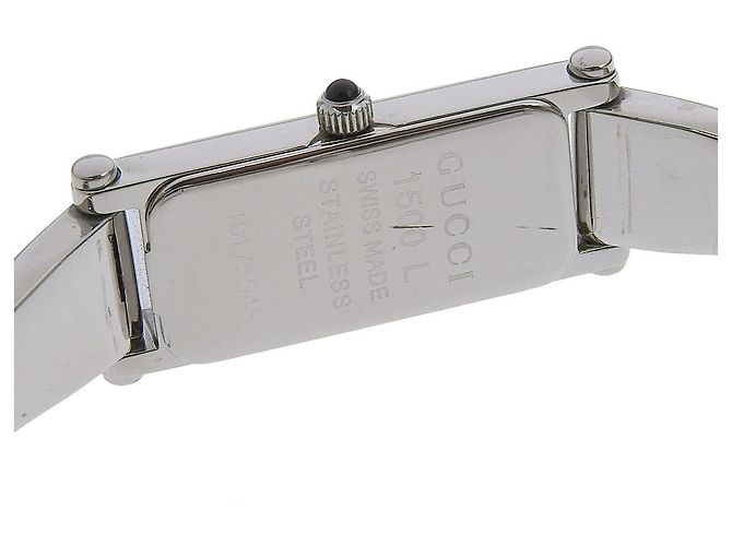Gucci 1500L Edelstahl Silber - Ansicht 6