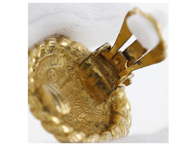 Timeless Pendientes Chanel Coco Mark Dorado - vista 7