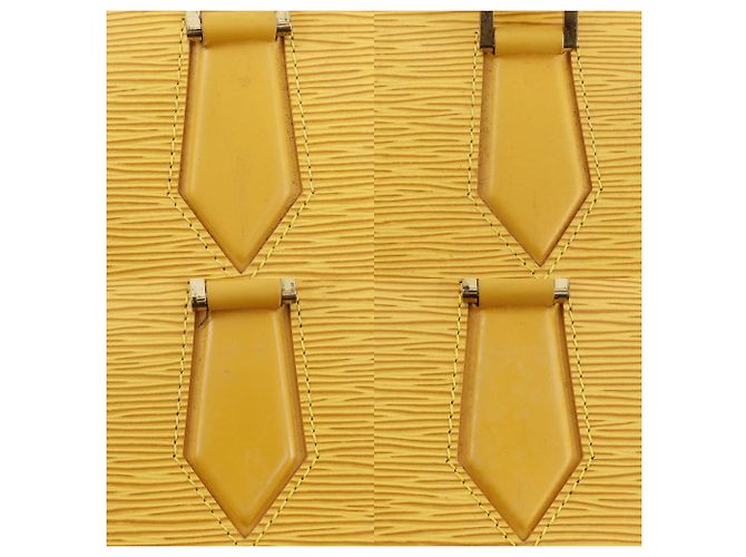 Bolsa de mão Jasmin Epi Louis Vuitton Amarelo - vista 10