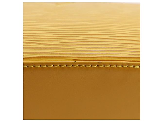 Bolsa de mão Jasmin Epi Louis Vuitton Amarelo - vista 13