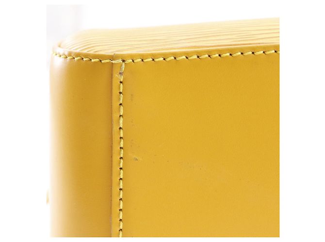 Bolsa de mão Jasmin Epi Louis Vuitton Amarelo - vista 14