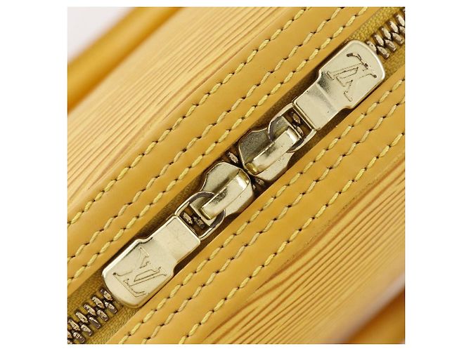 Bolsa de mão Jasmin Epi Louis Vuitton Amarelo - vista 16