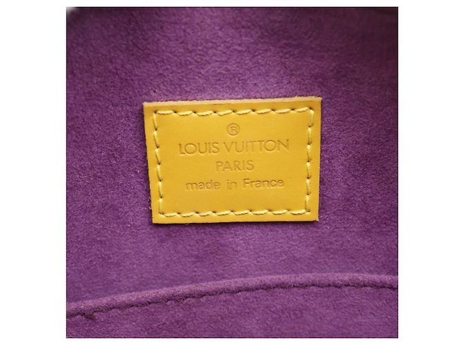 Bolsa de mão Jasmin Epi Louis Vuitton Amarelo - vista 19