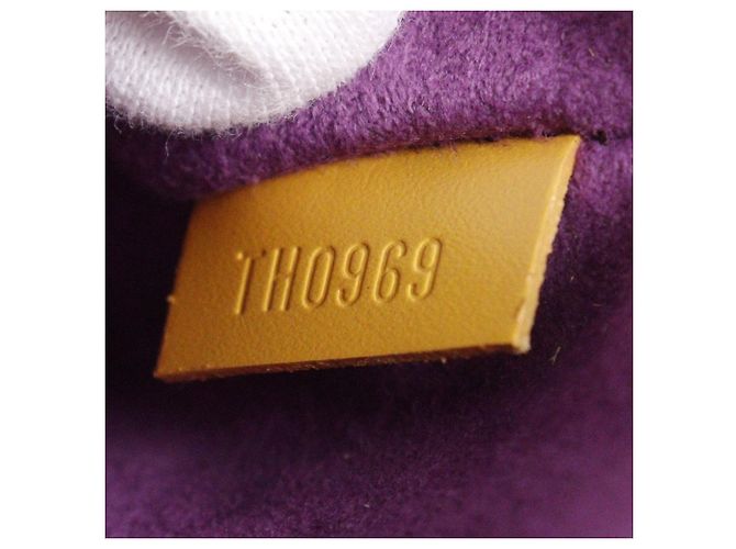 Bolsa de mão Jasmin Epi Louis Vuitton Amarelo - vista 20