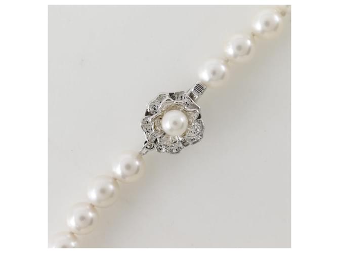 Autre Marque Collana in argento con perle - vista 4