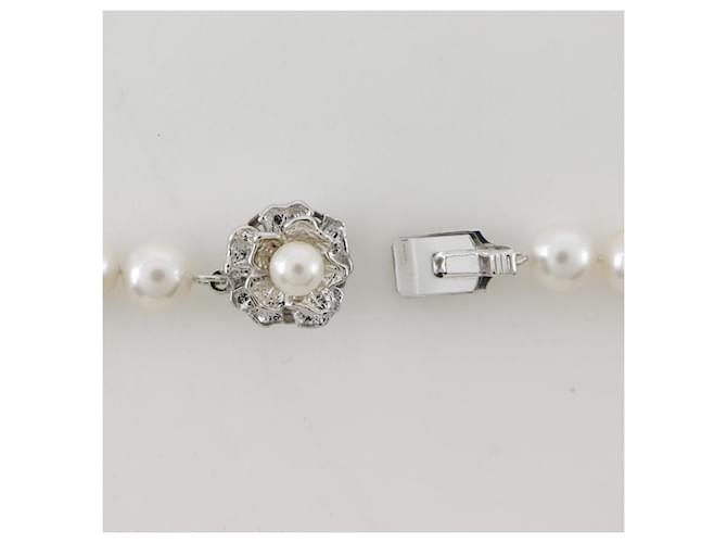 Autre Marque Collana in argento con perle - vista 5