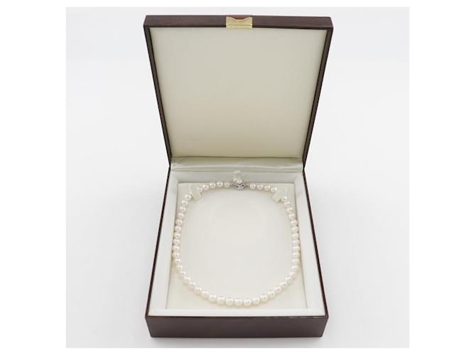Autre Marque Collana in argento con perle - vista 8