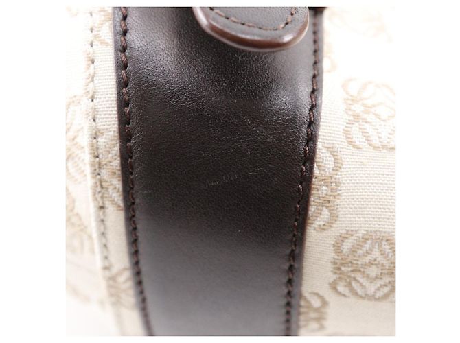 2-in-1 Anagram Canvas Tasche Senda von Loewe Beige - Ansicht 15